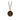 Bronze talisman necklace Depicting a great tree with large roots embedded deep in the earth