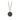 Sterling Silver Talisman Necklace depicting a Lion surrounded by flames, with the words "Timor Non Impedit Actum" written around it