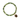 Bronze Talisman Bracelet with Green Jade Beads and a talisman depicting a pomegranate plant