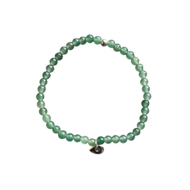 Lucky Stone Stretchy Gemstone Beaded Bracelet