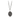 Guardian Sterling SIlver Necklace, depicting a dragon holding a shield with the words "tutus es" written on it.