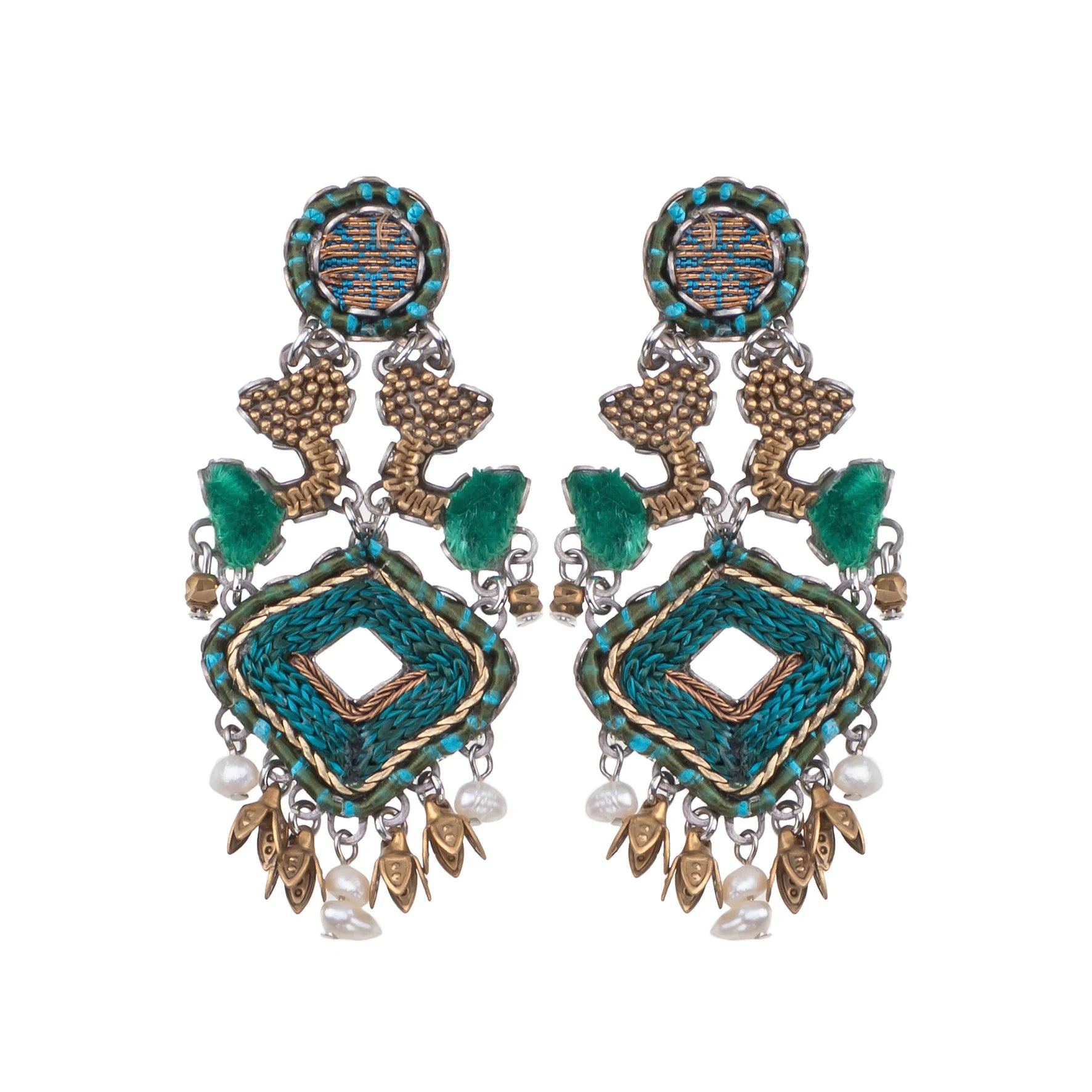 Royal Velvet Set, Nasya Earrings