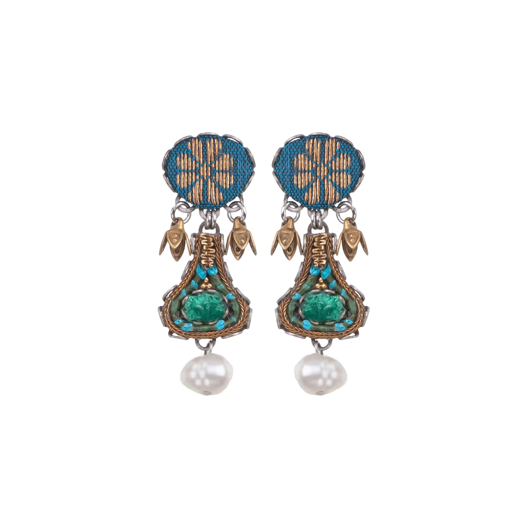 Royal Velvet Set, Fortunato Earrings