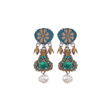 Royal Velvet Set, Fortunato Earrings