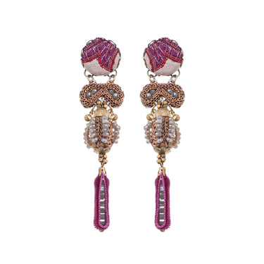 Berry Blush Set, Rosmira Earrings