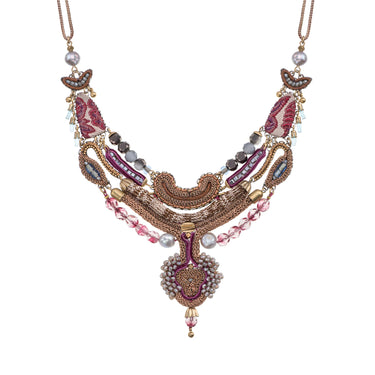 Berry Blush Set, Pearvia Necklace