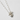 Sterling silver heart lock toggle pendant  on a Sterling silver elongated curb chain