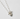 Sterling silver heart lock toggle pendant  on a Sterling silver elongated curb chain