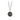 Sterling Silver Necklace with a talisman in the shape of a horse