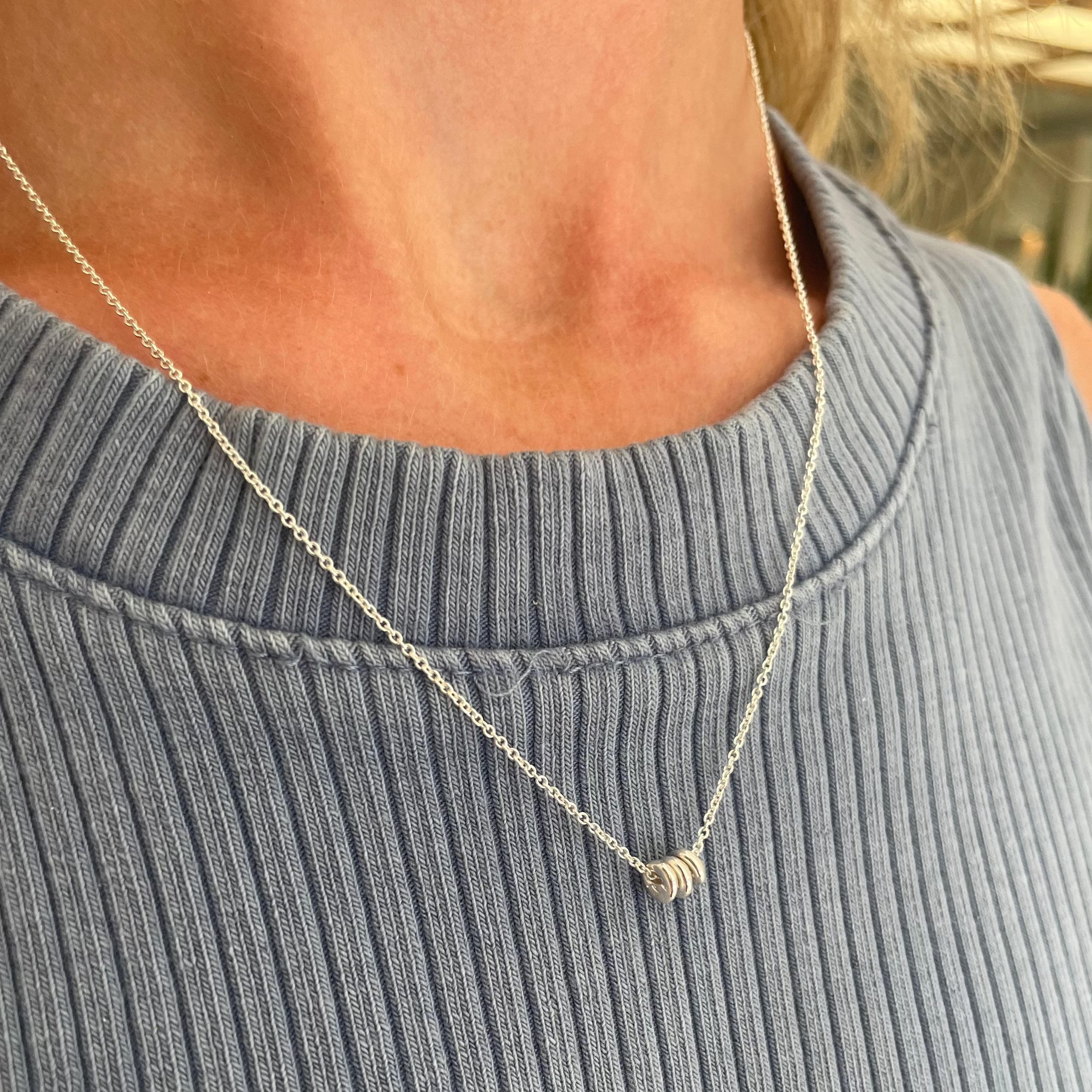 Triple Dot Necklace - Magpie Jewellery