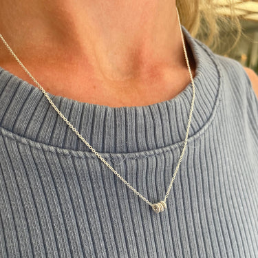 Triple Dot Necklace - Magpie Jewellery