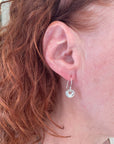 Silver Baby Luck Earrings