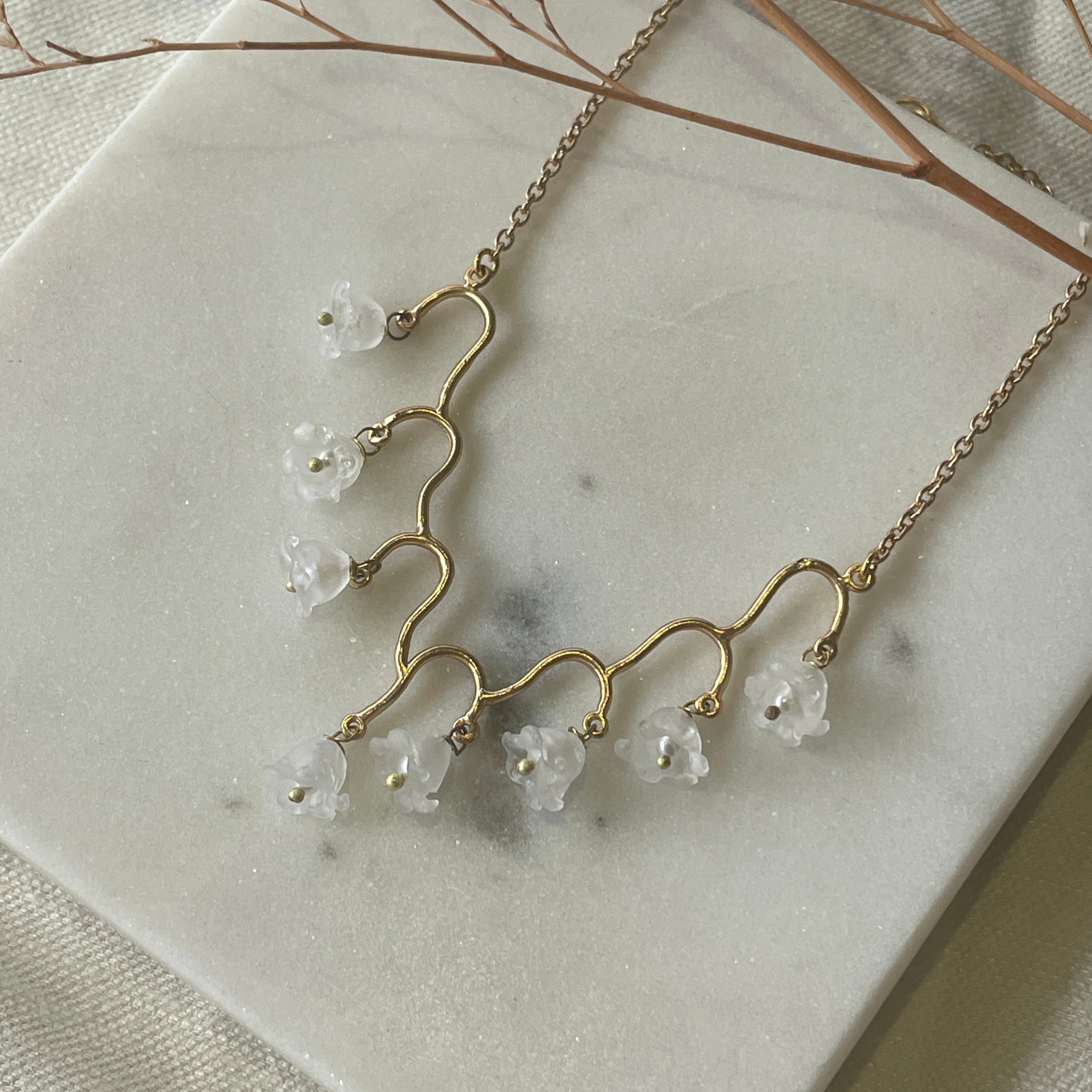 Lily of the Valley Necklace | Magpie Jewellery