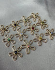 Garden Birthstone Hoop Earrings | Magpie Jewellery