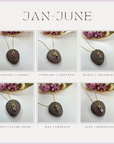 Kindred Birthstone Necklace | Magpie Jewellery