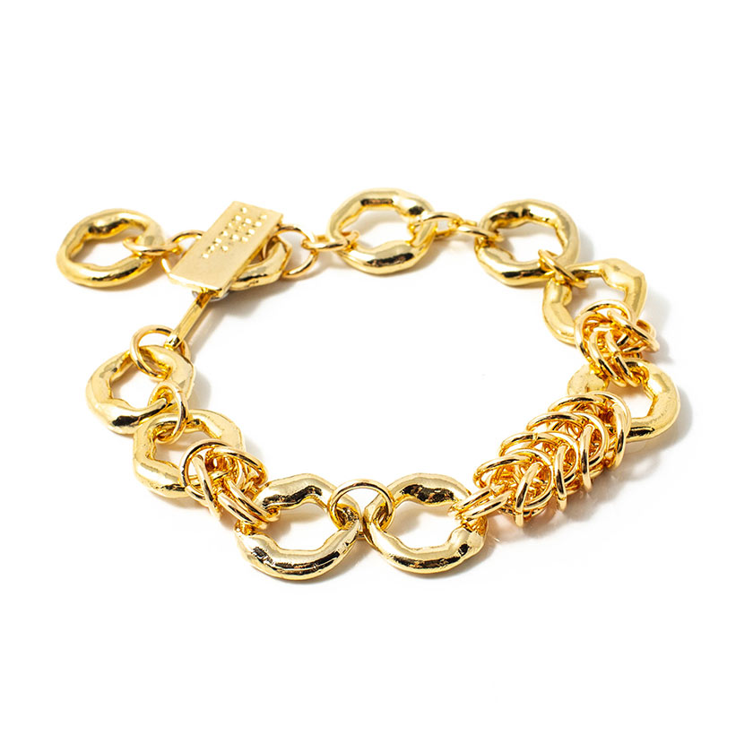 Gold Plated Brass Bracelet