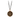 Bronze Necklace with a Mandala shaped talisman