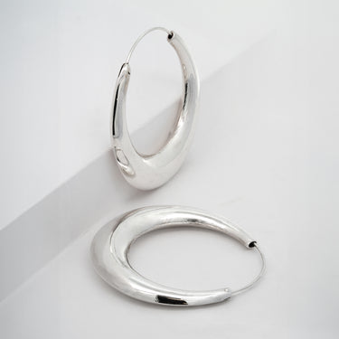 Half Moon Hoops Large