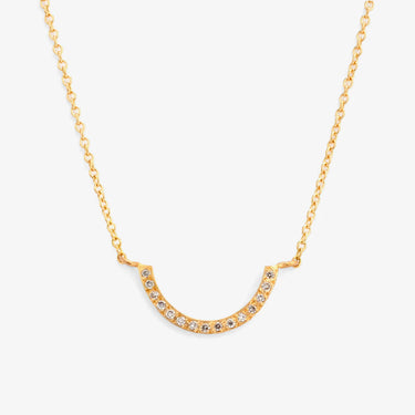 Diamond U-shape Necklace