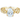 14k yellow gold ring, featuring  Certified lab diamond 0.91ct, 10 leaves and 6 accent 1.1mm diamonds