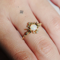 Opal Wandering Star Ring | Magpie Jewellery