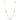 14k Yellow Gold Chain necklace with joined turquiouse beads and pearls strung along the necklace