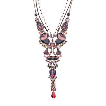 Rosy Clay Set, Blosura Necklace