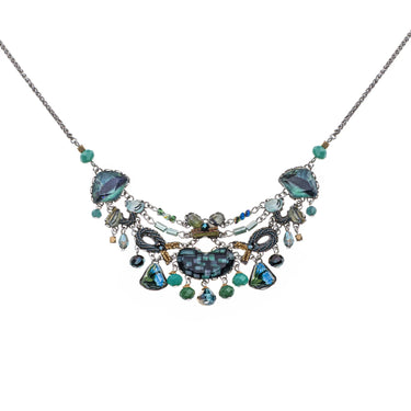 Emerald Reflection Set, Sylmera Necklace