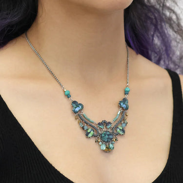 Emerald Reflection Set, Virentia Necklace