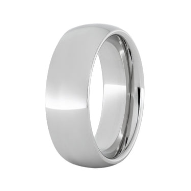 Serinium® Domed Band with Polish Finish