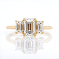 Emerald Cut Diamond Ring | Magpie Jewellery