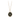 14k Yellow gold talisman necklace depicting a Phoenix rising from a bed of flames