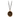 Bronze Talisman Necklace depicting a Phoenix Rising up from a bed of flames