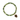 Green Jade Beaded Bracelet with a bronze talisman depicting A crescent moon below 3 stars
