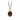 Resilience Bronze Necklace depicting a teasel plant
