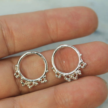 Russel Reef Hoop Studs