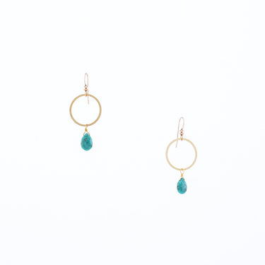 Rhea Earrings in turquoise