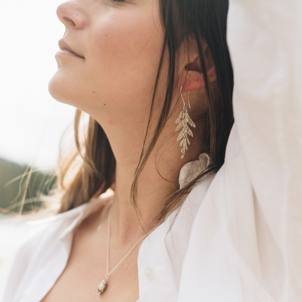 Cedar Drop Earrings | Magpie Jewellery