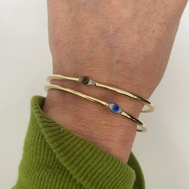 Evil Eye Bangle | Magpie Jewellery