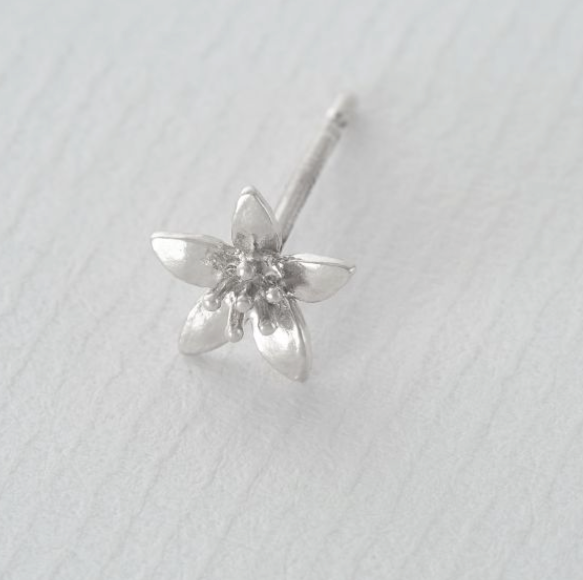 Lemon Blossom Single Stud Earring | Magpie Jewellery