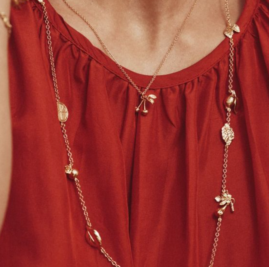 Small & Sweet Cherry Necklace | Magpie Jewellery
