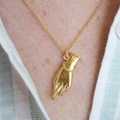 Wish Me Luck Necklace Gold Vermeil | Magpie Jewellery