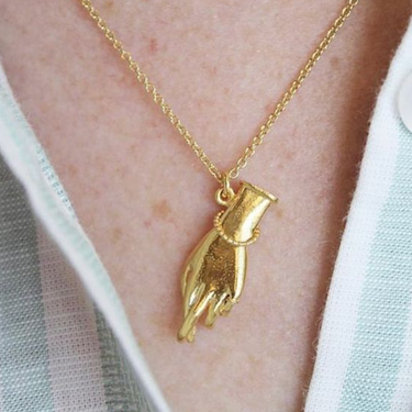 Wish Me Luck Necklace Gold Vermeil | Magpie Jewellery