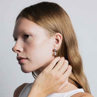 Pinto Earrings in Sterling Silver