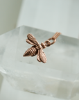 Tiny Bee Charm Necklace | Magpie Jewellery