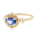 Venise Frame Blue Sapphire Ring