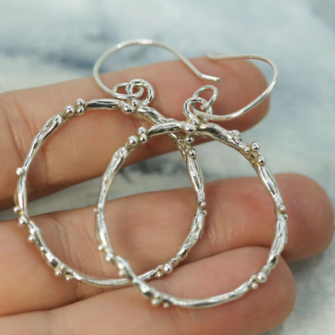 Large Mermaid Hoop Drops