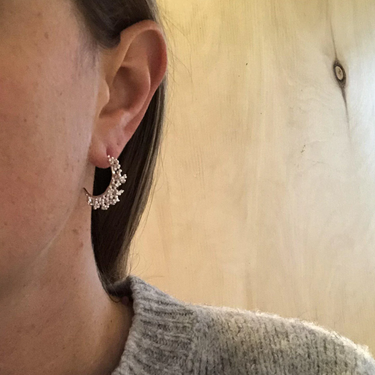 Tidal Hoop Studs