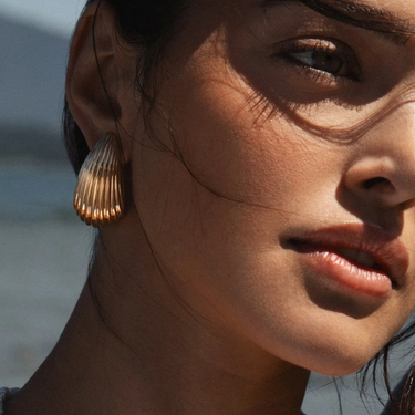 Shell Statement Earrings