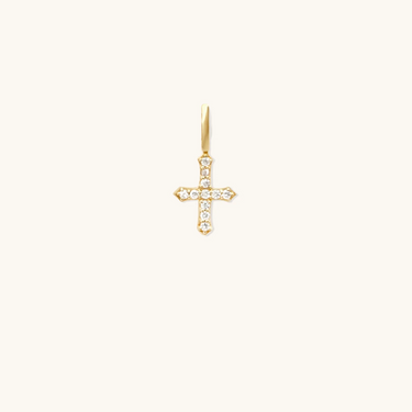 Cross Charm - CZ